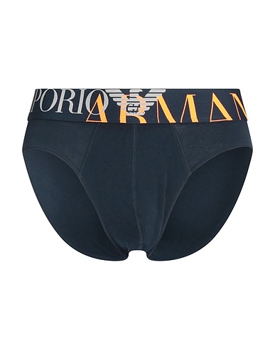 EMPORIO ARMANI Slip Azul noche 95% Algodón, 5% Elastán