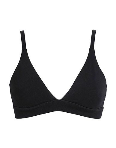 ORGANIC BASICS Bra ORGANIC COTTON TRIANGLE BRA
 Black 95% Organic cotton, 5% Elastane