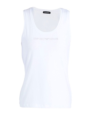 EMPORIO ARMANI Undershirt White 95% Cotton, 5% Elastane