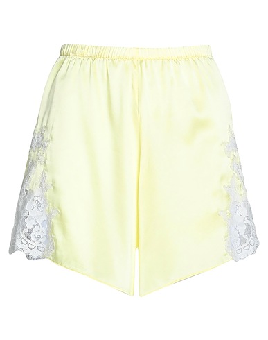 ERMANNO SCERVINO LINGERIE Sleepwear Yellow 75% Silk, 15% Cotton, 5% Elastane, 5% Polyamide