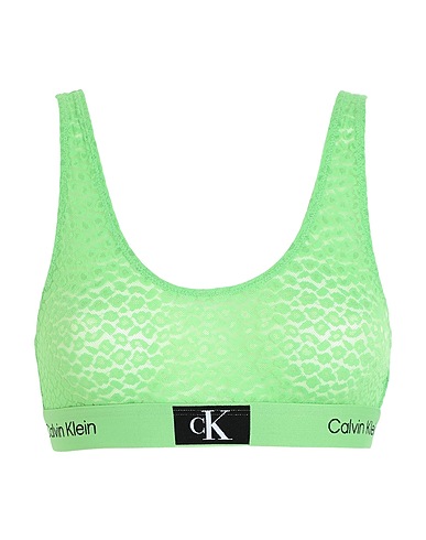 CALVIN KLEIN UNDERWEAR Σουτιέν Πράσινο 90% Πολυαμίδη, 10% Ελαστάνη