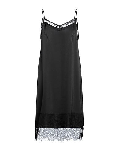 TWINSET Slip Black 100% Polyester, Polyamide