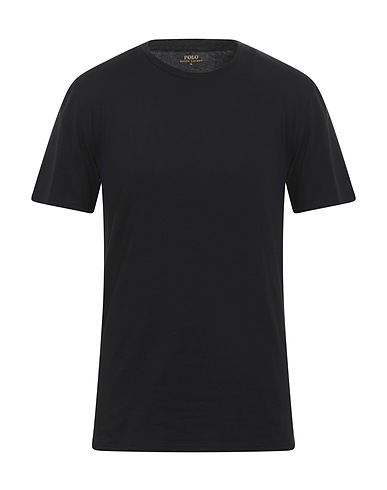 POLO RALPH LAUREN Undershirt Black 95% Cotton, 5% Elastane