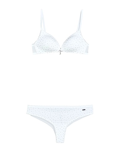 VERDISSIMA Underwear set White 85% Polyamide, 15% Elastane