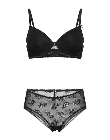VERDISSIMA Set Black 60% Polyester, 34% Polyamide, 6% Elastane