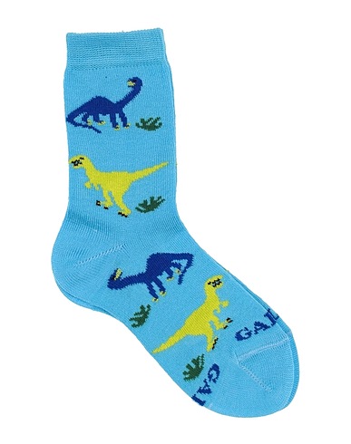 GALLO Socken & Strümpfe Himmelblau 85% Baumwolle, 14% Polyamid, 1% Elastan