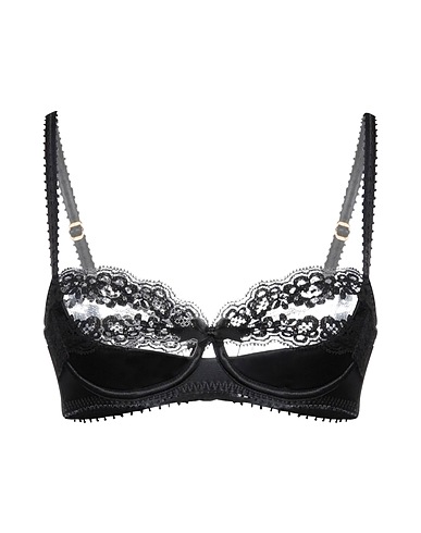 AGENT PROVOCATEUR ブラジャー ブラック コットン 100%