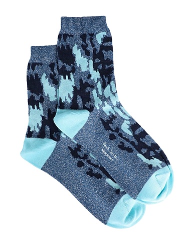 PAUL SMITH Socks & tights Navy blue 58% Cotton, 32% Polyamide, 8% Polyester, 2% Elastane