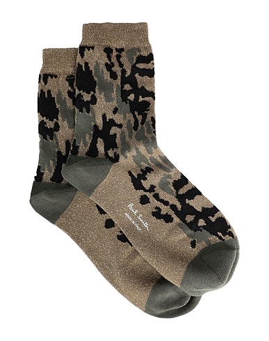 PAUL SMITH Socks & tights Military green 58% Cotton, 32% Polyamide, 8% Polyester, 2% Elastane