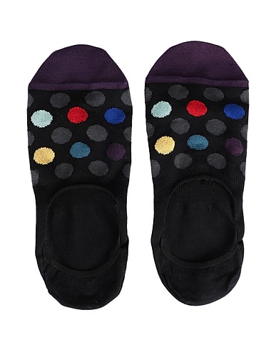 PAUL SMITH Socks & tights Black 75% Organic cotton, 22% Polyamide, 3% Elastane
