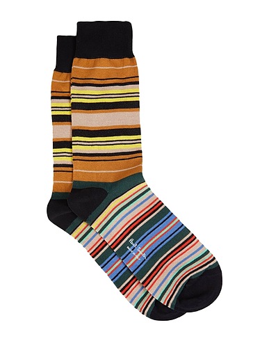 PAUL SMITH Socks & tights Black 70% Organic cotton, 28% Polyamide, 2% Elastane