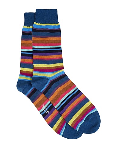 PAUL SMITH Socks & tights Slate blue 80% Cotton, 20% Polyamide