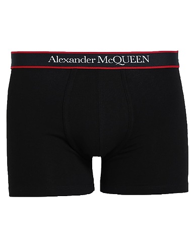 MCQUEEN Boxer Black 93% Cotton, 7% Elastane