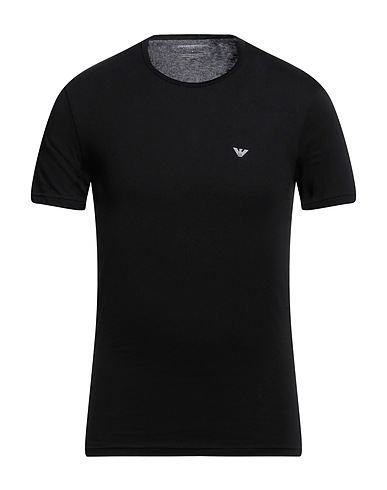 EMPORIO ARMANI Undershirt UNDERWEAR Black 100% Cotton