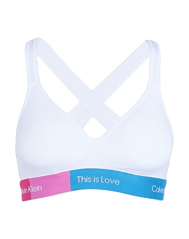 CALVIN KLEIN UNDERWEAR Reggiseno Bianco 53% Cotone, 35% Lyocell, 12% Elastan riciclato