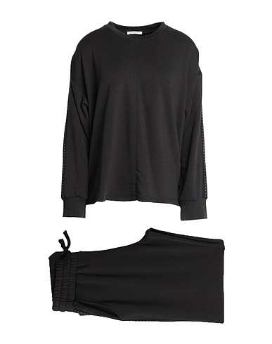 VERDISSIMA Sleepwear Black 55% Polyester, 40% Viscose, 5% Elastane