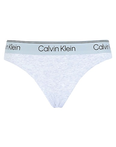 CALVIN KLEIN UNDERWEAR Slip Grigio 87% Cotone, 13% Elastan