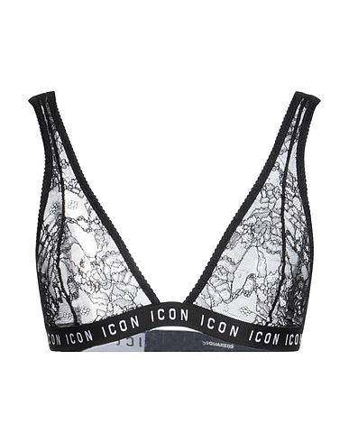 DSQUARED2 Bra Black 90% Polyamide, 10% Elastane
