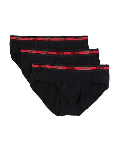HUGO Slip Schwarz 95% Organische Baumwolle, 5% Elastan