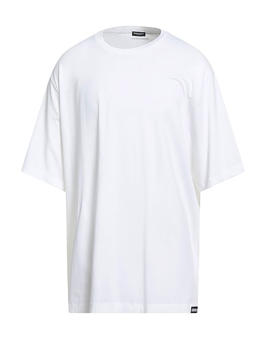 DSQUARED2 Undershirt UNDERWEAR White 95% Cotton, 5% Elastane