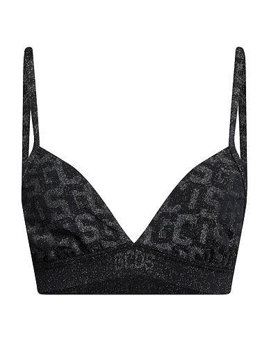 GCDS x WOLFORD Bra Charcoal 92% Polyamide, 4% Elastane, 4% Polyester