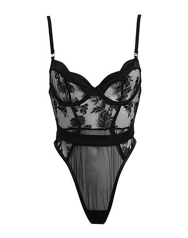 BLUEBELLA Body intimo Nero 85% Poliammide, 15% Elastan, Poliestere