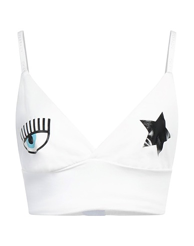 CHIARA FERRAGNI Reggiseno Bianco 95% Cotone, 5% Elastan