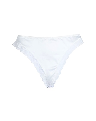 TOPSHOP Slip Weiß 96% Polyester, 4% Elastan
