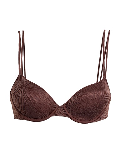 CALVIN KLEIN UNDERWEAR Bra Brown 87% Nylon, 13% Elastane