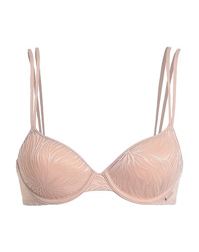 CALVIN KLEIN UNDERWEAR Reggiseno Cipria 87% Nylon, 13% Elastan