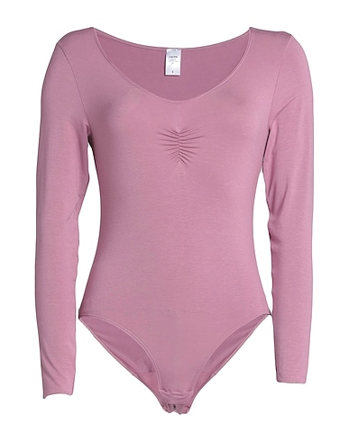 CALIDA Lingerie bodysuit Mauve 84% Tencel™ Modal, 9% Elastane, 7% Silk