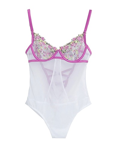 GUESS Body intimo Bianco 75% Poliammide, 25% Elastan, Poliestere
