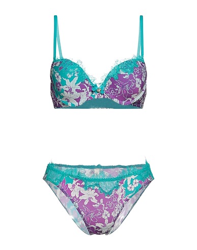 TWINSET UNDERWEAR Coordinato Turchese 86% Poliammide, 14% Elastan