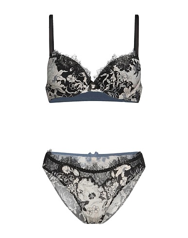 TWINSET UNDERWEAR Coordinato Nero 86% Poliammide, 14% Elastan