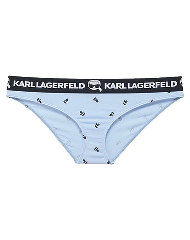 KARL LAGERFELD Brief Light blue 95% Organic cotton, 5% Elastane