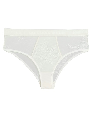 KARL LAGERFELD Brief Ivory 85% Polyamide, 15% Elastane