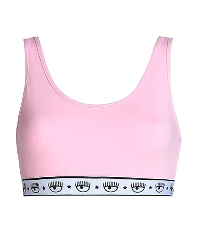CHIARA FERRAGNI Bra Pink 95% Cotton, 5% Elastane