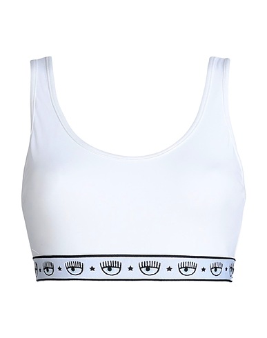 CHIARA FERRAGNI Bra White 95% Cotton, 5% Elastane
