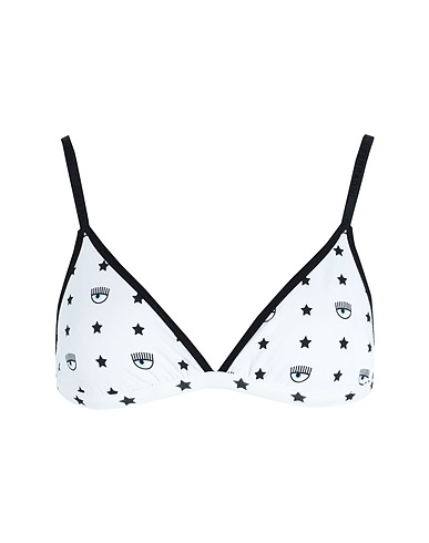 CHIARA FERRAGNI Reggiseno Bianco 95% Cotone, 5% Elastan