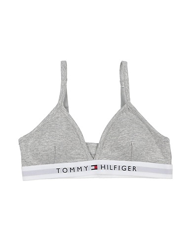 TOMMY HILFIGER Bra Grey 95% Cotton, 5% Elastane