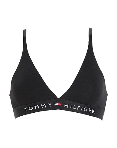 TOMMY HILFIGER Bra Black 95% Organic cotton, 5% Elastane