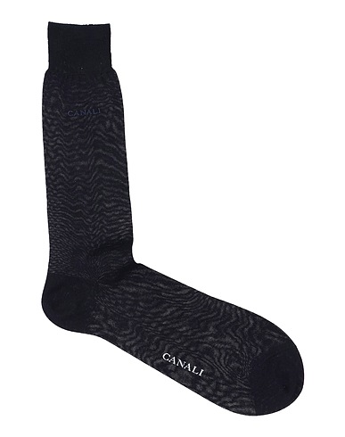 CANALI Calze e Calzini Blu notte 100% Cotone