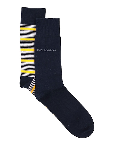 ROY ROBSON Socks & tights Midnight blue 75% Cotton, 23% Polyamide, 2% Elastane