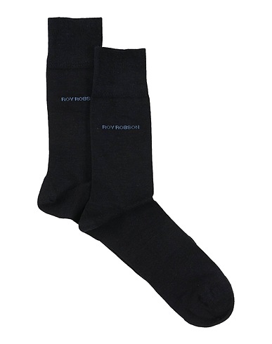ROY ROBSON Socks & tights Midnight blue 60% Wool, 23% Cotton, 15% Polyamide, 2% Elastane