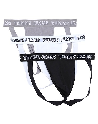 TOMMY JEANS Slip Schwarz 95% Baumwolle, 5% Elastan
