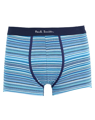 PAUL SMITH Boxer Navy blue 95% Organic cotton, 5% Elastane