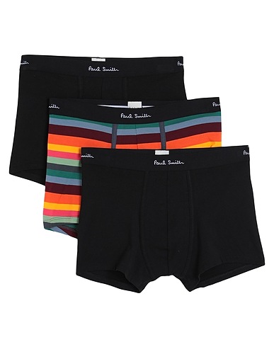 PAUL SMITH Boxer Black 95% Organic cotton, 5% Elastane