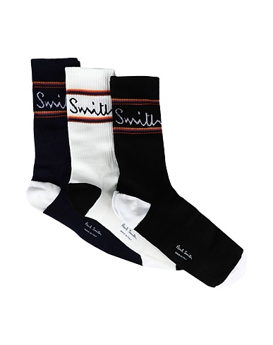 PAUL SMITH Socks & tights Black 84% Cotton, 15% Polyamide, 1% Elastane