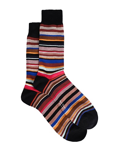 PAUL SMITH Calze e Calzini Nero 80% Cotone, 18% Poliammide, 2% Elastan
