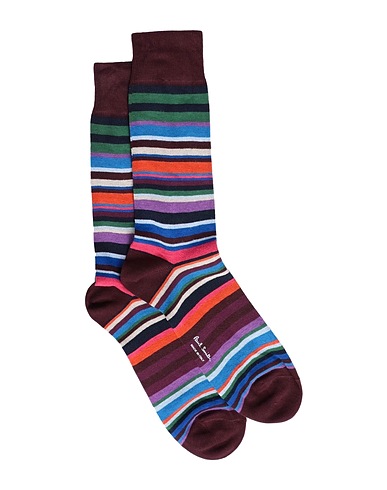 PAUL SMITH Socks & tights Plum 80% Cotton, 18% Polyamide, 2% Elastane